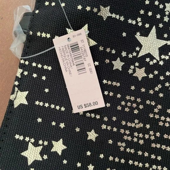 ✨NEW✨VICTORIA SECRET LARGE CANVAS EXCLUSIVE ANGEL TOTE BAG - GOLD START NYC 2018 - Picture 10 of 10